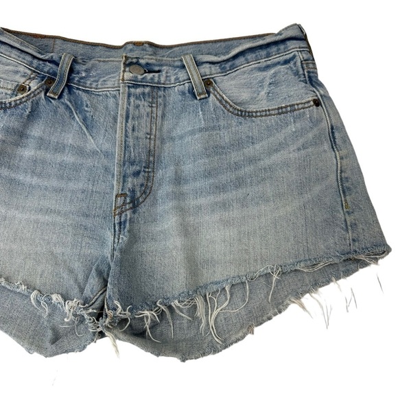 Levi’s 501 Classic Button-Fly Jean Shorts, 29 - Picture 2 of 8